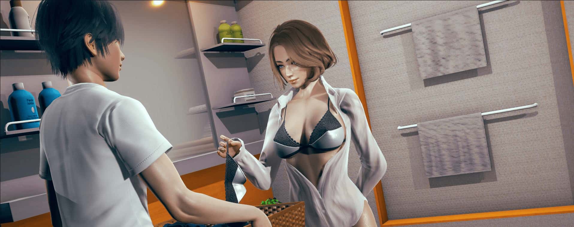 被围困后的欲火 Confined and Horny游戏封面